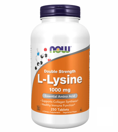 NOW Foods L-Lysine 1000 мг 250 таблеток 2022-09-1172 фото
