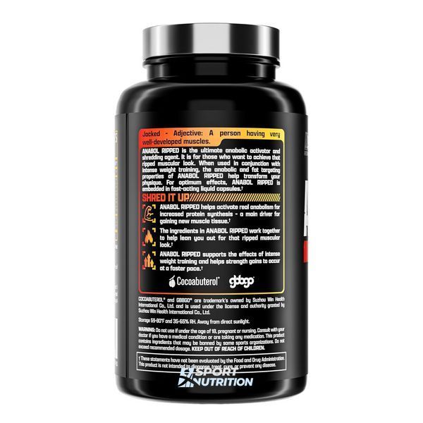 Тестобустер Nutrex Anabol Ripped 60 капсул 2023-10-3311 фото