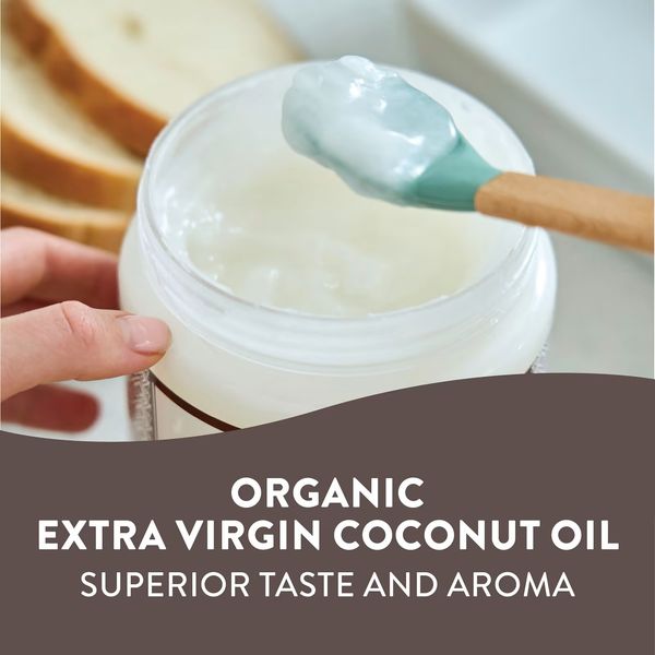 Кокосова олія Nature's Way Organic Extra Virgin Coconut Oil 16 oz 473 мл 2022-10-1090 фото