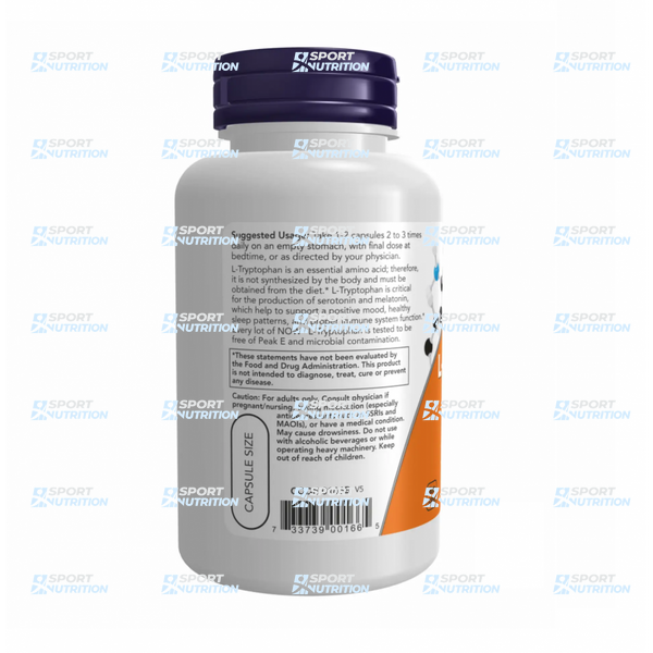 L-Tryptophan 1000 mg (60 tabs) 11593-01 фото