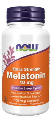 Now Foods Melatonin 10 мг 100 капсул 2022-10-0108 фото