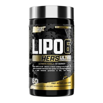 Жиросжигатель Nutrex Lipo-6 Hers Ultra Concentrate 60 капсул 2022-10-1753 фото