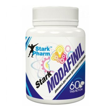 Модафинил Stark Pharm Modafinil 100 мг 60 таблеток 100-40-4355960-20 фото