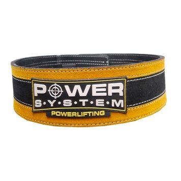 Пояс для важкої атлетики Power System PS-3840 S/M Black/Yellow 821069 фото