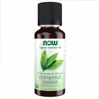 Олія кориці Now Foods Organic Cinnamon Cassia Oil 30 мл 2022-10-2660 фото