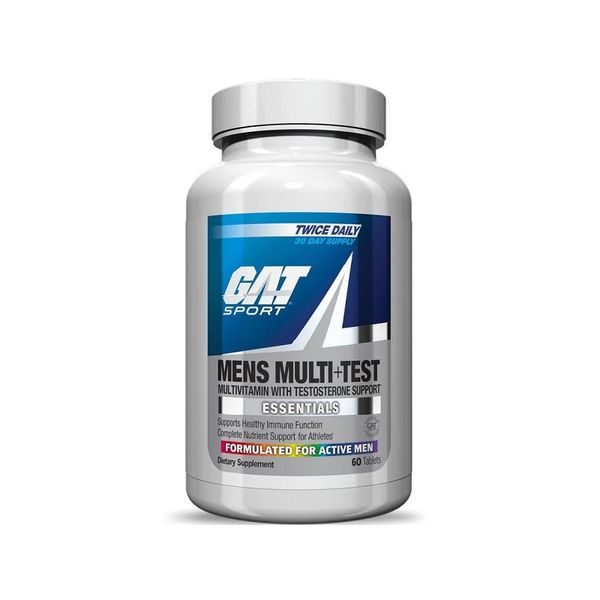 GAT sport Men's Multi + Test 60 таблеток  817567 фото