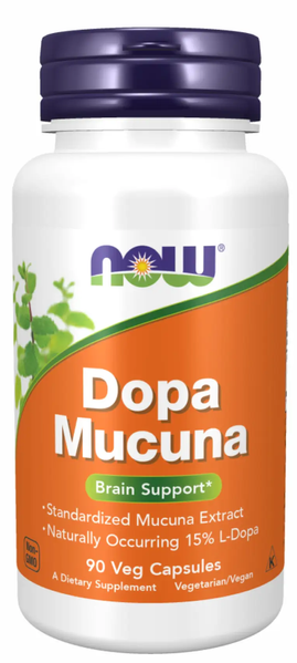 Now Foods Dopa Mucuna 90 капсул 100-46-5847122-20 фото