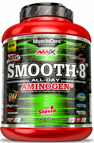 Протеин Amix MuscleCore&reg; Smooth-8 Protein 2300 г Пирог Баноффи 820397 фото
