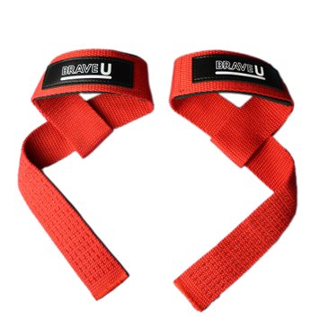 Універсальні ремені для тяги та підтягування Brave U Traction straps BU4001 Red 2022-10-2348 фото