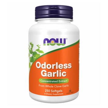 Экстракт чеснока Now Foods Odorless Garlic Orig 250 капсул 2022-10-2382 фото