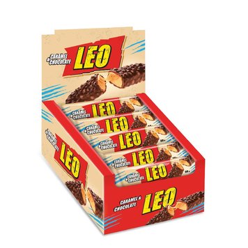 Энергетический батончик LEO BAR 20x50 г Caramel Chocolate 100-71-9360161-20 фото