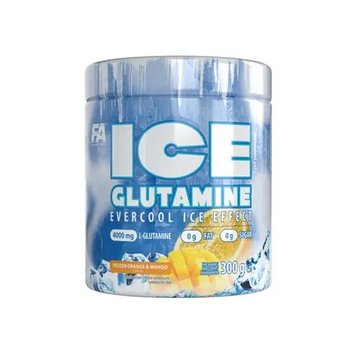 Аминокислота Fitness Authority Ice Glutamine 300 г Orange-mango 821445 фото