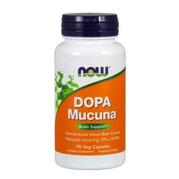 Мукуна пекуча Now Foods Dopa Mucuna 90 капсул 100-46-5847122-20 фото