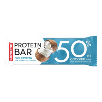 Протеиновый батончик Nutrend Protein Bar 50% 50 г Coconut 821121 фото