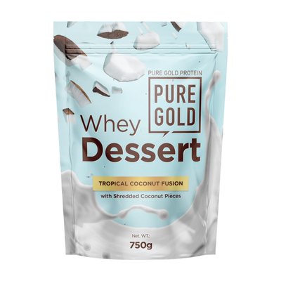 Протеин Pure Gold Whey Dessert 750 г Tropical Coconut Fusion 2022-09-0520 фото