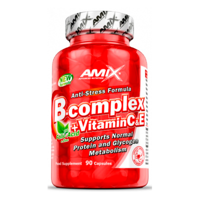 Amix B-Complex + Vitamin C & Vitamin E 90 таблеток 817862 фото