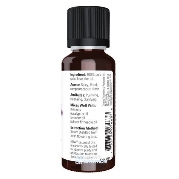 Олія лаванди Now Foods Spike Lavender Oil 30 мл 2022-10-2661 фото