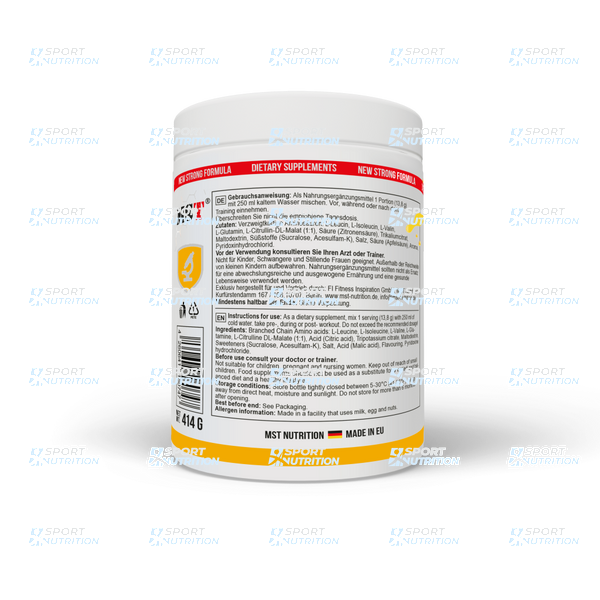 MST Nutrition BCAA Essential Professional 414 г Mango 22015-02 фото