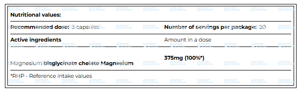 Amix MagneChel Magnesium Chelate 90 капсул 822157 фото