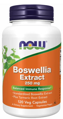 Now Foods Boswellia Extract 250 мг 120 капсул 2022-10-0986 фото