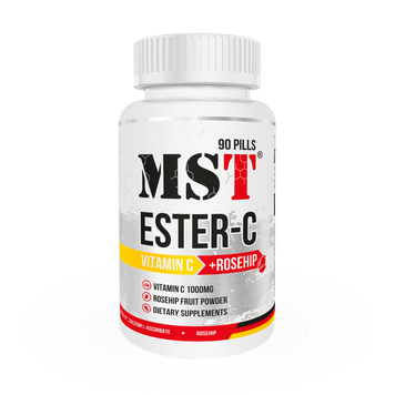 Вітамін C з шипшиною MST Vitamin ESTER-C Rosehip 90 таблеток 0105 фото