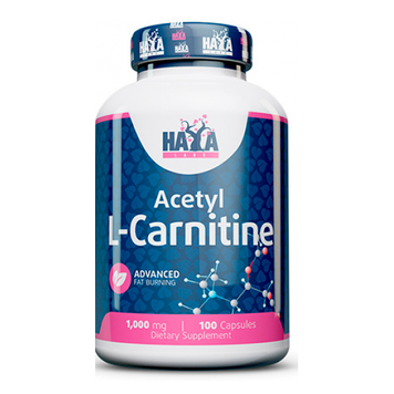 Жиросжигатель Haya Labs Acetyl L-Carnitine 1000 мг 100 капсул 818730 фото