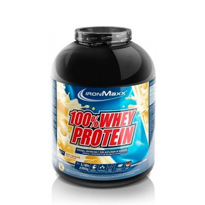 Протеїн IronMaxx 100% Whey Protein 2350 г White chocolate 819999 фото
