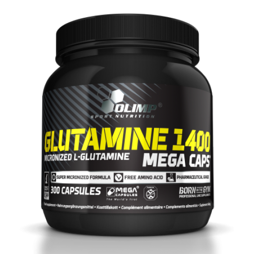 Olimp Sport Nutrition L-Glutamine 1400 Mega Caps 300 капсул 103224 фото