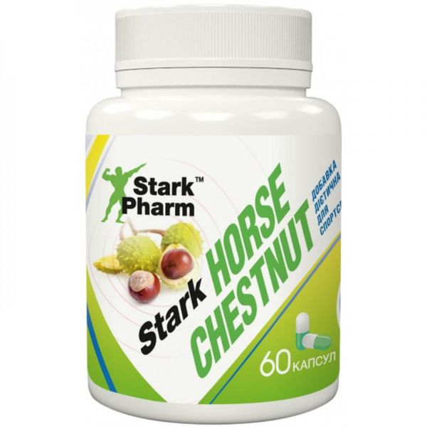 Экстракт конского каштана Stark Pharm Horse Chestnut 60 капсул 100-25-2211945-20 фото