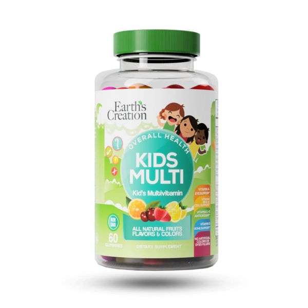 Мультивитамины для детей Earth's Creation Kids Multivitamin 60 жевательных конфет 817476 фото