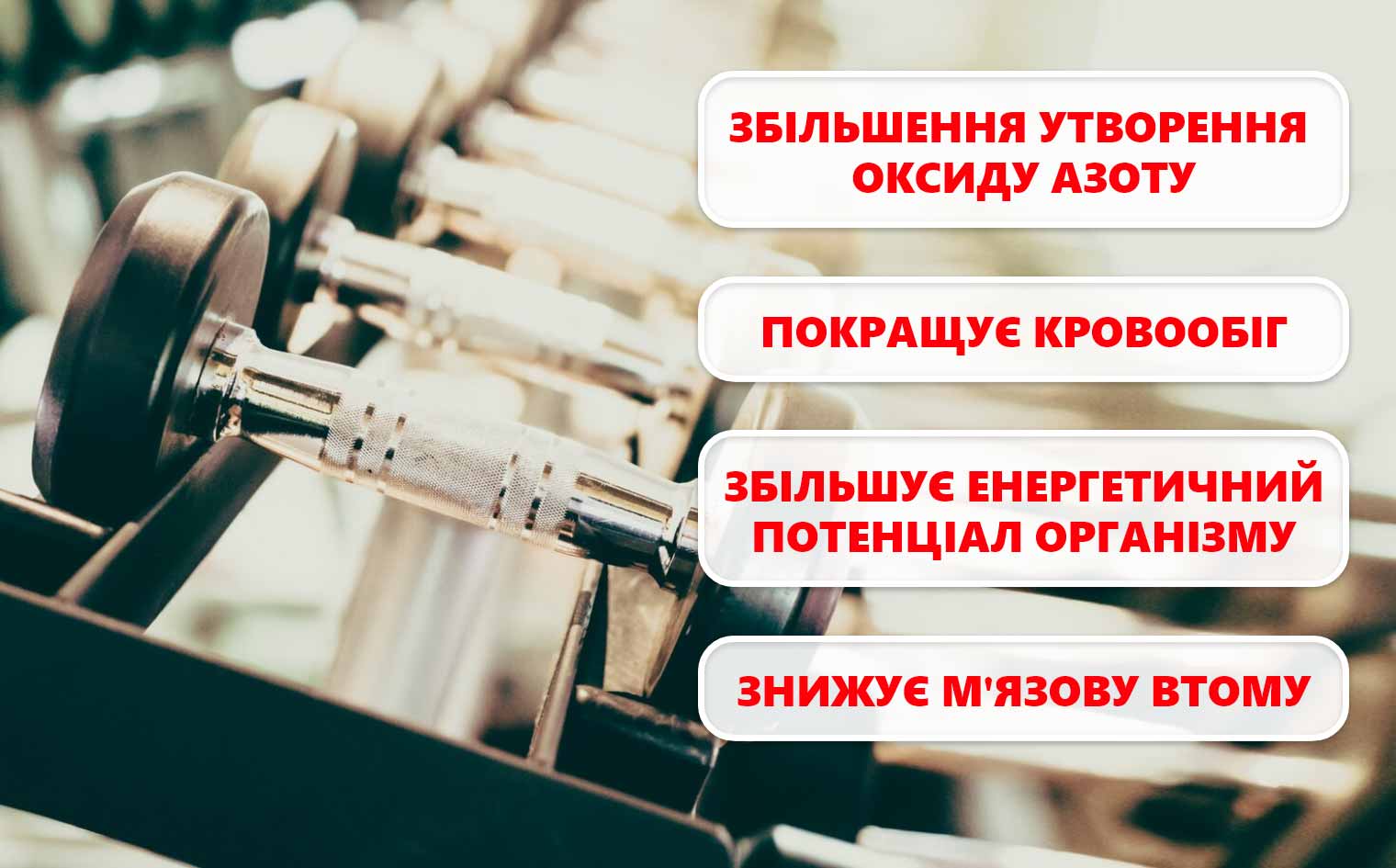Властивості цитруліну малат Sporter Властивості цитруліну Sporter